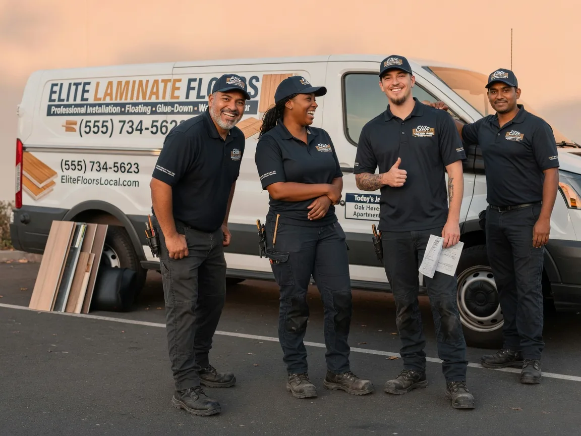 Laminate flooring installation company in Gaastra, MI